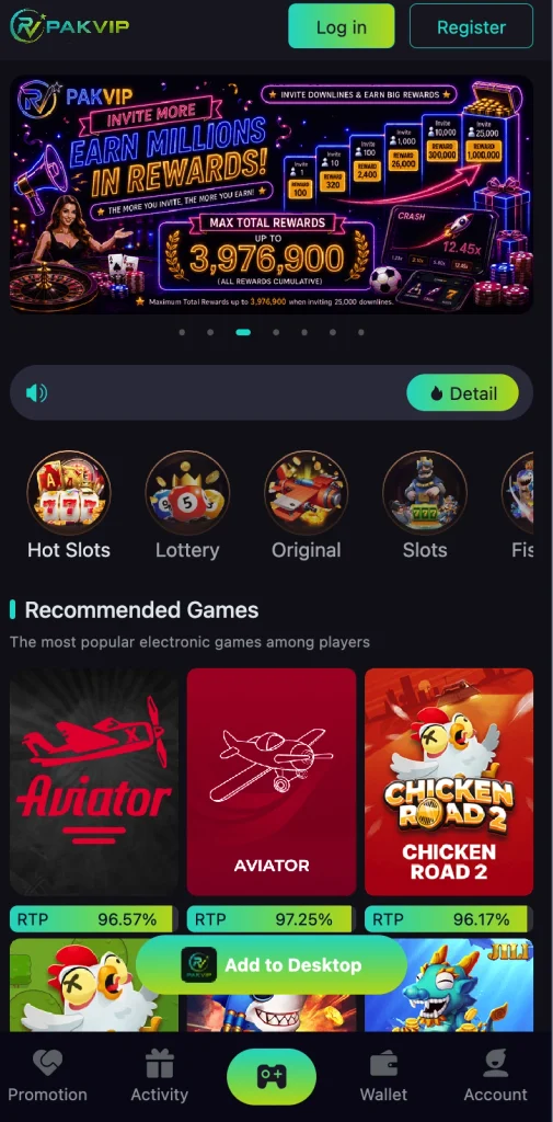 pakvip game